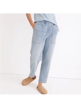 Madewell Pull-On Elastic Waist Relaxed Jeans Sz XXS